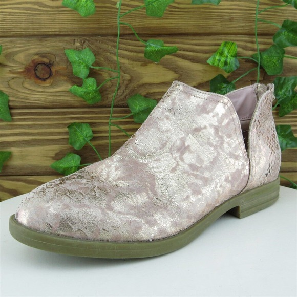 Kenneth Cole Reaction Youth Girls Boots Shoes Pink Synthetic Zip Size‎ 6 Medium - Picture 1 of 7